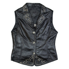 Gilet De Motard Vintage STARS