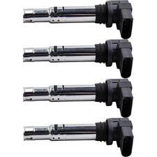 4 PACKS BOBINE D'ALLUMAGE for VW GOLF MK5 1.6 FSI ESSENCE (2003-08) CRAYON