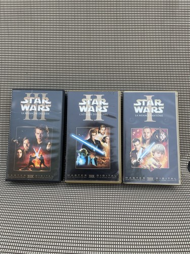 Lot cassettes vhs star wars - vhs,