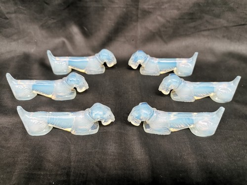Set porte couteaux chien fox - porte-couteaux,