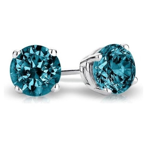 Blue enhanced diamond - 0.25,