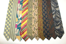 Lot De 10 Cravates En Soie