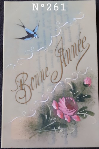 261 lot 1 carte - , postale