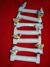 LOT DE 7 PORTE COUTEAUX EN