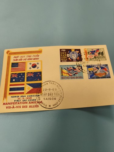 Ancienne enveloppe fdc vietnam - enveloppe,