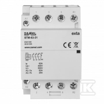 Contacteur modulaire 63a - contacteur,
