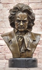 Statue Buste Portrait Bronze
