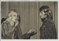 JOHNNY  HALLYDAY   N° 146  : PHOTO DE MAGAZINE  PLASTIFIEE .