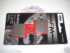 Plaquette frein rbp208 - de, fm