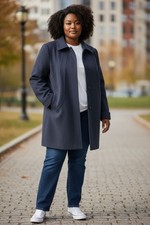Manteau Femme Laine D'Hiver