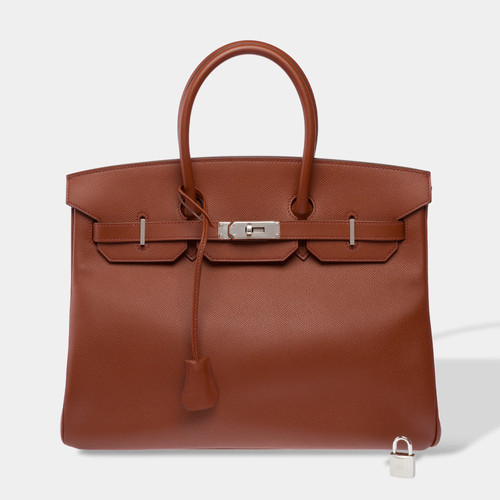 Sac hermes birkin cuir - 35, en