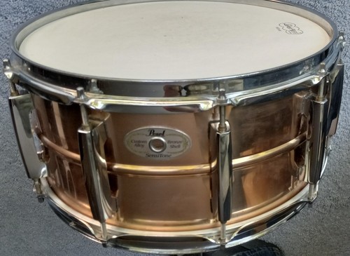 Pearl bronze snare - pearl,