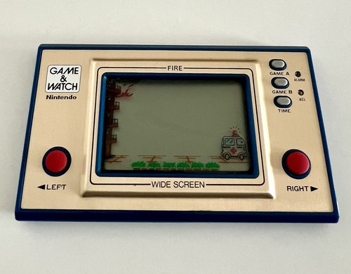 Nintendo game watch - nintendo, fire