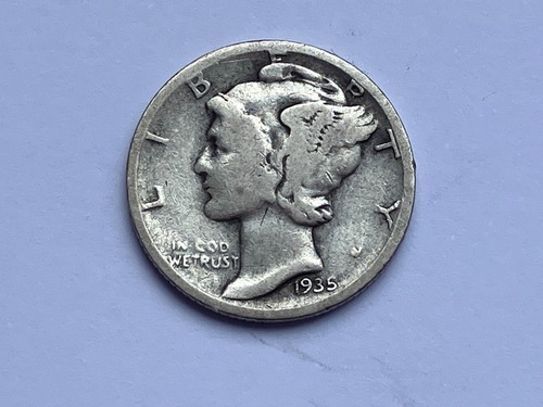One dime argent 1935 900 - argent, .900