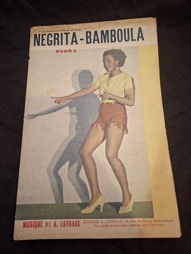 Partition negrita bamboula - partition,