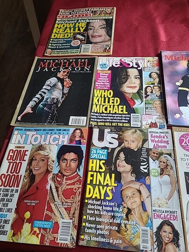 Michael jackson magazines - michael,