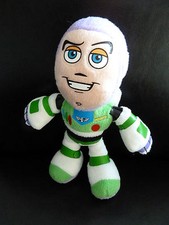 * DOUDOU PELUCHE NICOTOY DISNEY PIXAR BUZZ L'ECLAIR  ROBOT VERT MAUVE 21cms TTBE