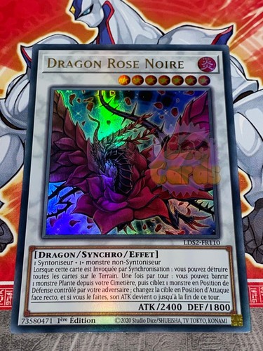 Carte dragon rose - oh,