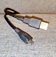 Câble USB mâle type A vers mâle micro B noir 1.20 m