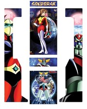 Stickers Dartcab Goldorak - jeu de fléchettes - Darts