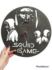 squid game horloge découpé