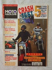 MOTO MAGAZINE N°118 6/1995 HARLEY 1340 FAT BOY HONDA 1100 SHADOW LAVERDA 650 SPO