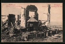 CPA Westende, Ruines, Coin de