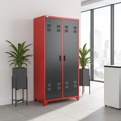Vestiaire armoire acier - en,