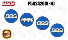 BBS OEM enjoliveurs centre de roue 56 mm emblème bleu P5624203 (×4)
