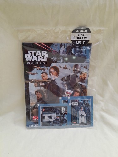 Album topps star wars rogue - album,