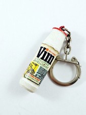 PORTE-CLES - Miniature - NETTOYANT VIM - Chlorax JAVELLISANT - Années 60 -