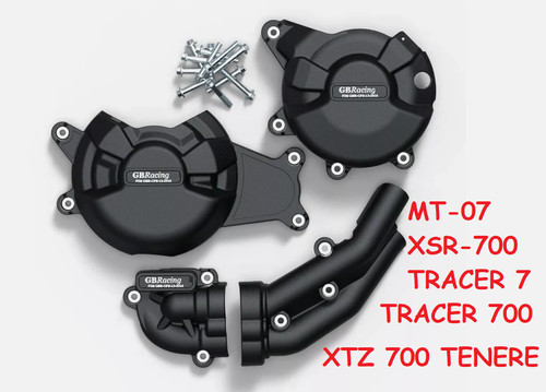 Protection carter moteur mt07 - moteur,