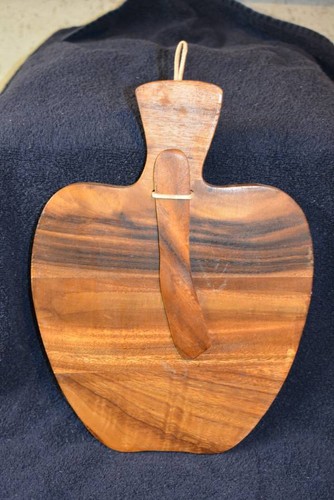 Vintage apple wood cutting - vintage,