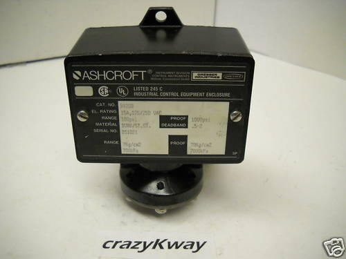 Ashcroft b420b 15a 100psi - ashcroft,