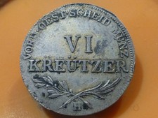 AUTRICHE - 6 KREUZER (ARGENT) - 1804 H - TRES RARE & QUALITE QUASI TTB !