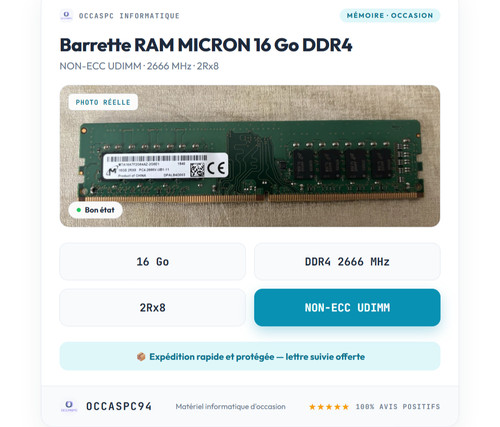 Achat avant août ram - achat,