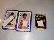3 Jeux de cartes Playing cards érotique 54 cartes couleur
