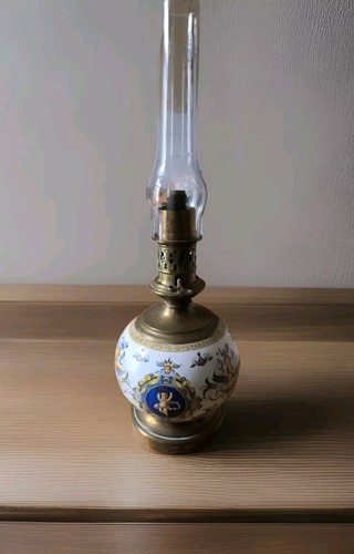 Lampe pétrole gien - pétrole, décor