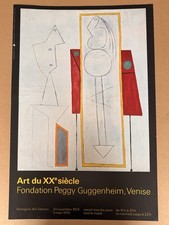 Affiche Picasso Art Du XXe Siècle fondation Peggy Guggenheim
