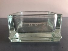 Vide poche en verre LUMAX emblématique de l'Art Déco - Moderniste LE CORBUSIER