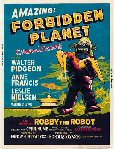 Film planete interdite - planete,