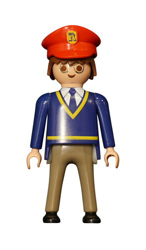 Playmobil personnage train