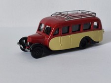 Norev 1/87 .  Citroen U23 Autobus  Beige/Bordeaux 1947  Neuf  En  boite.