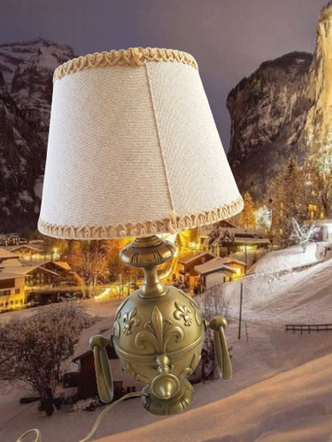 Rare superbe authentique lampe - rare,