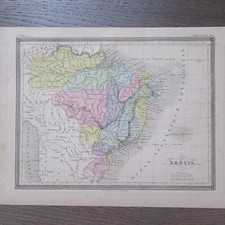 CARTE GEOGRAPHIQUE ANCIENNE