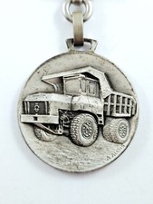 PORTE-CLÉS - Augis DUMPER BERLIET - CPL CLICHY Garage Concession VINTAGE Métal -