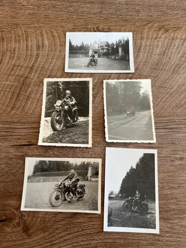 Photo ancienne moto n268 - moto,