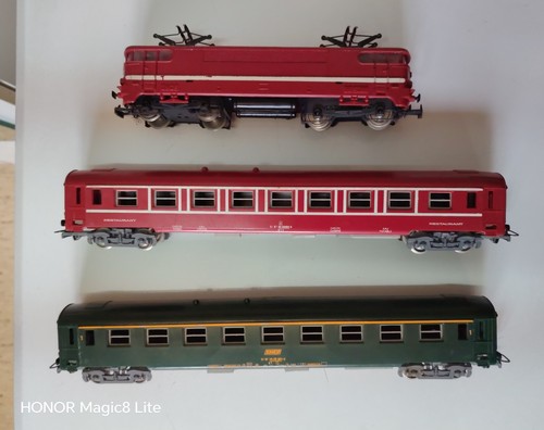 Lot train miniature - lot, jouef