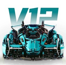 Lamborghini Concept Car à Construire 1148 pièces Technic Kit Voiture de Sport