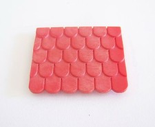 PLAYMOBIL (L3145) MOYEN-AGE - Toit Rouge Fenêtre Chien Assis Plat 3444 3447 4300